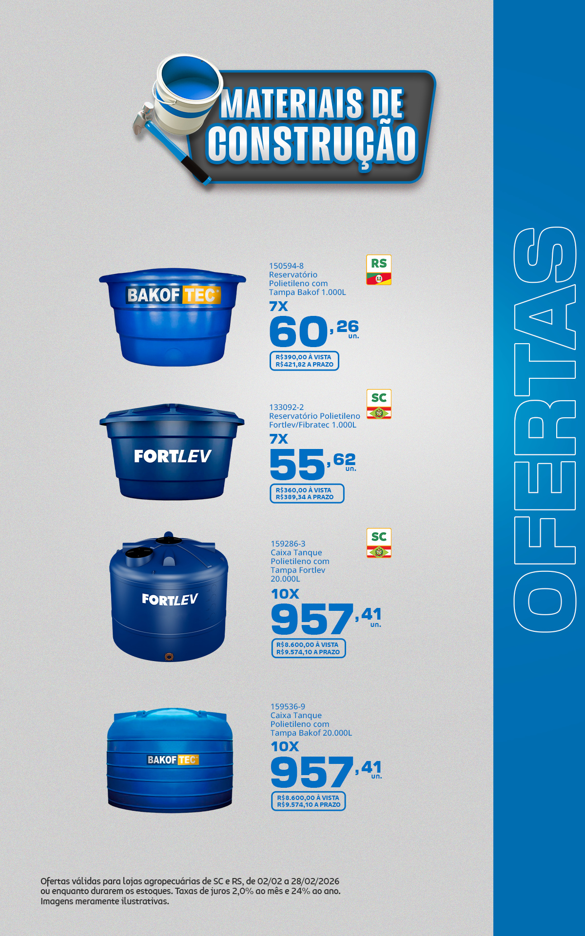 Materiais de Constru&ccedil;&atilde;o