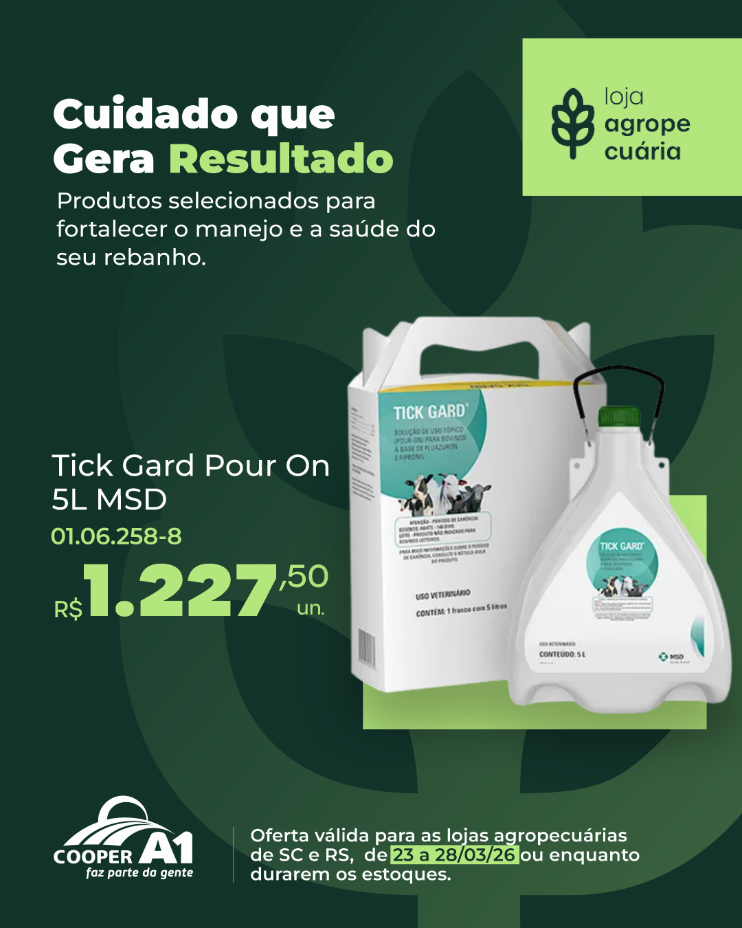 Cuidado que gera resultado!