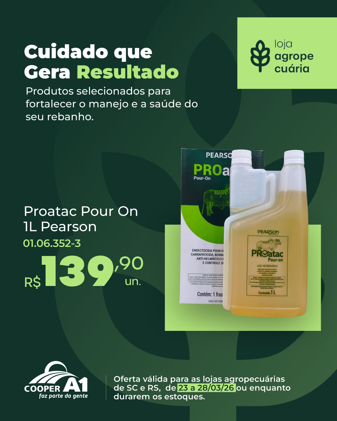 Cuidado que gera resultado!