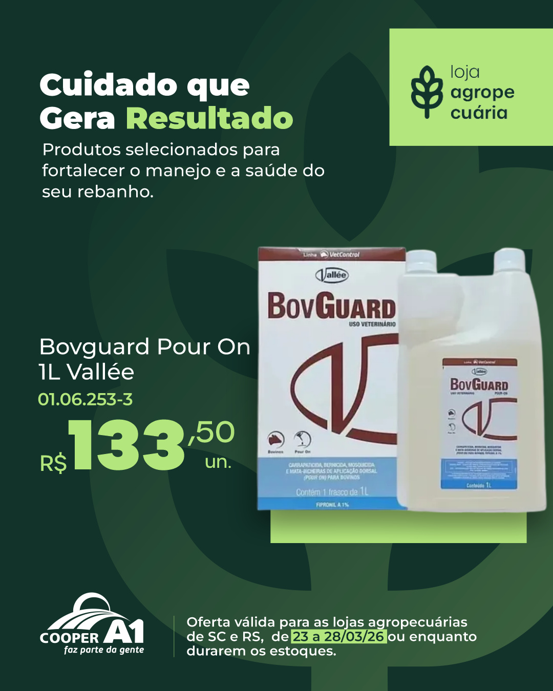 Cuidado que gera resultado!