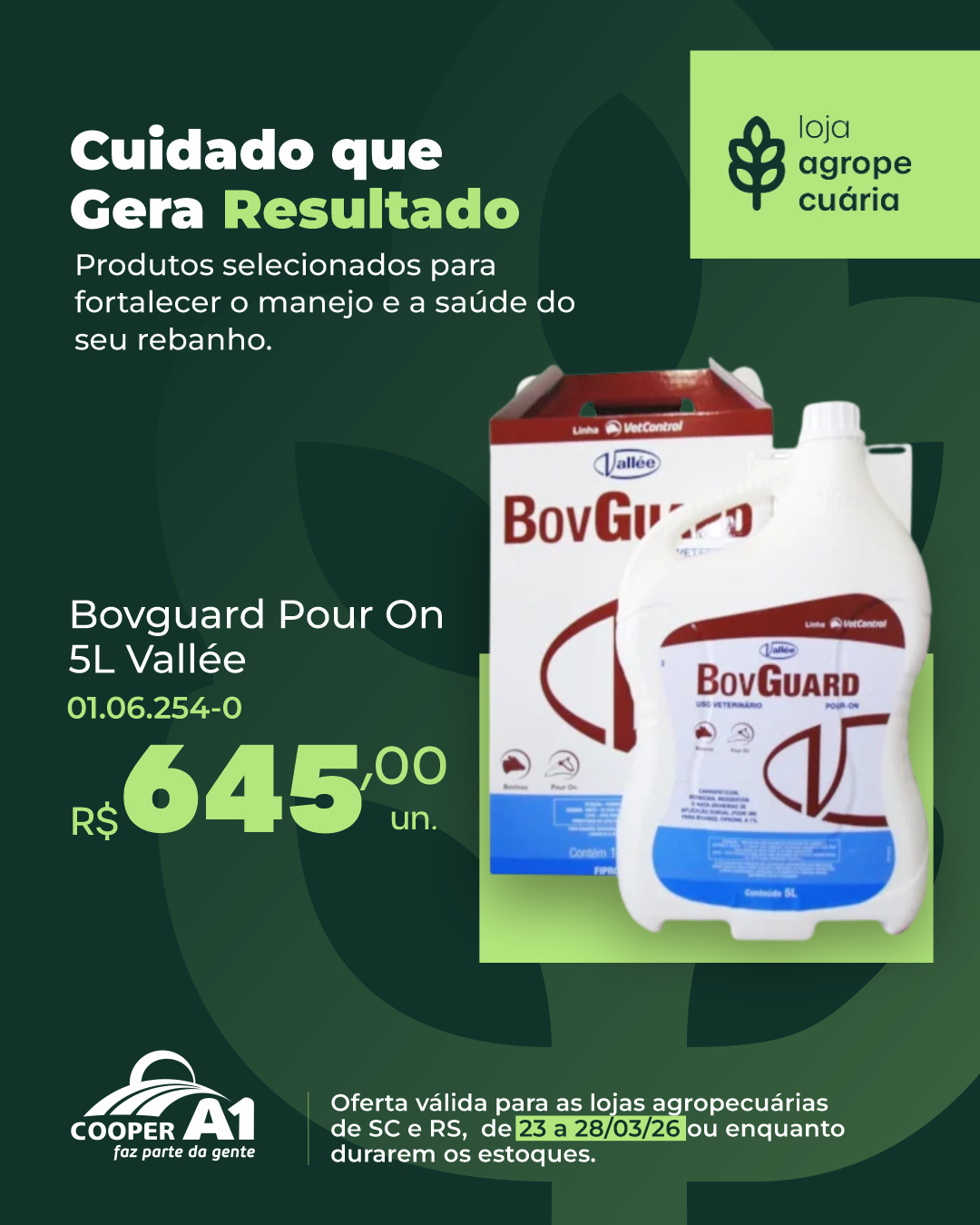 Cuidado que gera resultado!