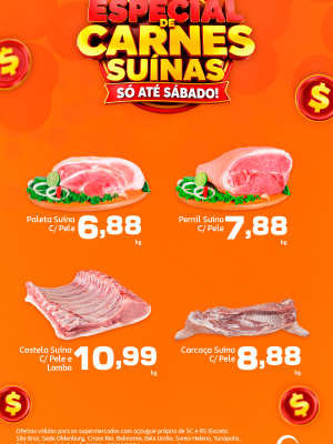 Especial de Carnes Su&iacute;nas