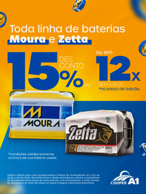 M&ecirc;s das Baterias