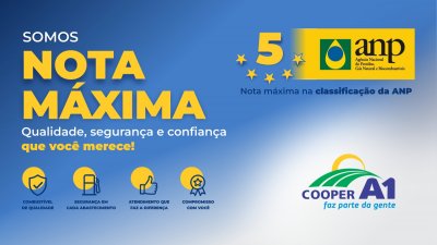 POSTOS COOPER A1: Nota m&aacute;xima na ANP 