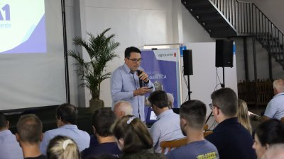 Gerente de produção animal, Carlos Eduardo Cerutti Dal Piva trouxe informações sobre Desafios, Oportunidades e Tendências da Suinocultura 