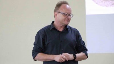 O gerente regional do Sebrae/SC no Oeste, Udo Martin Trennepohl, fez um resgate do programa que busca oportunizar conhecimentos e técnicas para melhorar a organização do empreendimento (Foto: Karina Ogliari/MB Comunicação)