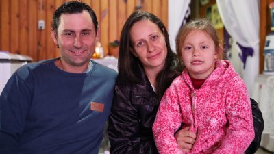 A espera de mais um filho o casal acredita na agricultura como um bom futuro