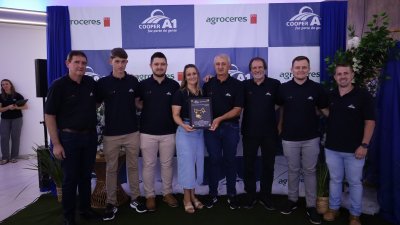 UPDs Acima de 800 matrizes 1º lugar Olmar Pauli 