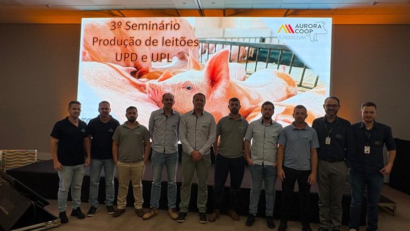 Cooper A1 reforça protagonismo técnico no 3º Seminário de Qualidade de Leitão da Aurora Coop