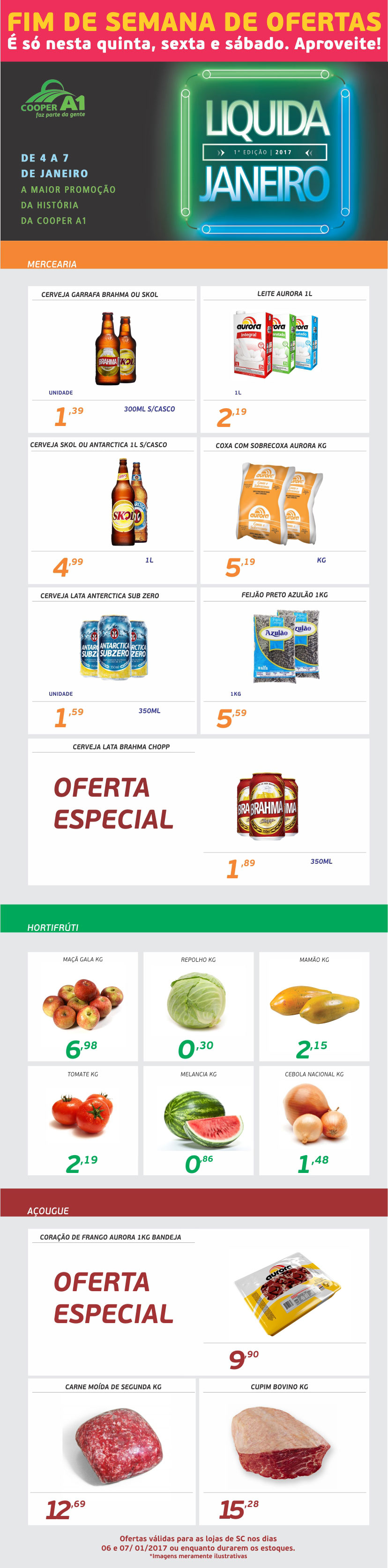 Fim de Semana de Ofertas | Dias 07 e 08/01