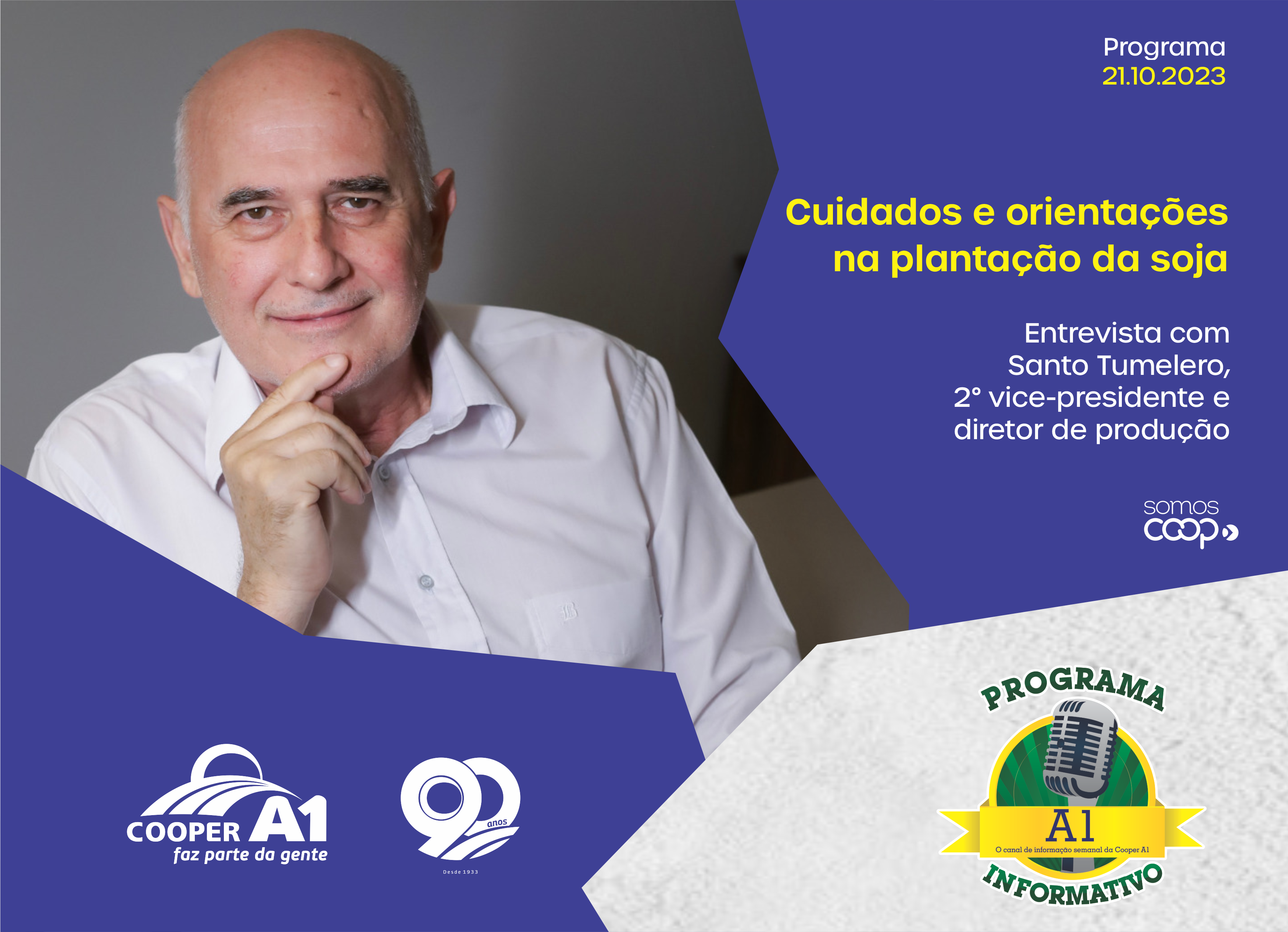 INFORMATIVO A1 21.10.23: Cuidados e orientações na plantação da soja