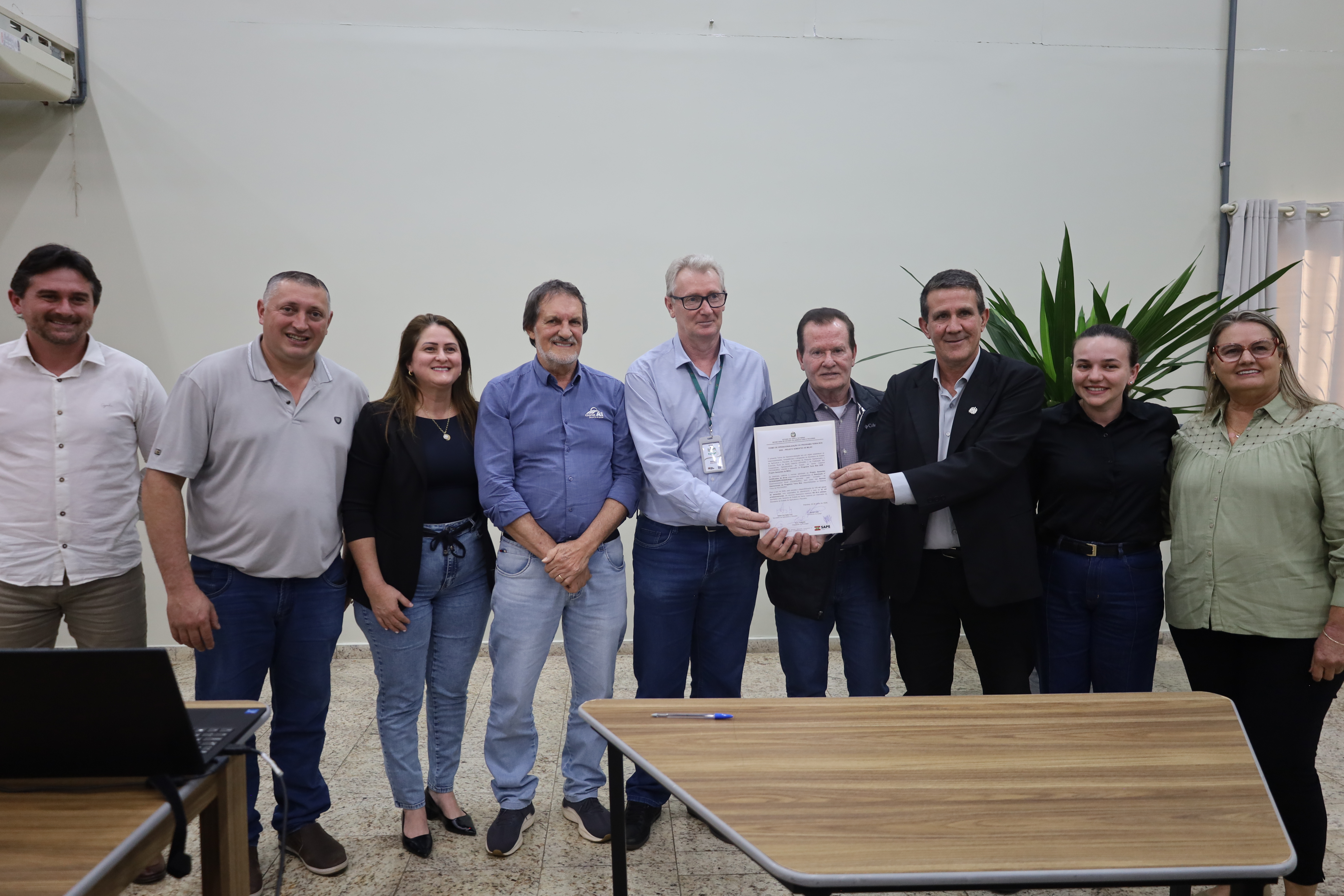 Cooper A1 sedia lan&ccedil;amento do programa Terra Boa 2026