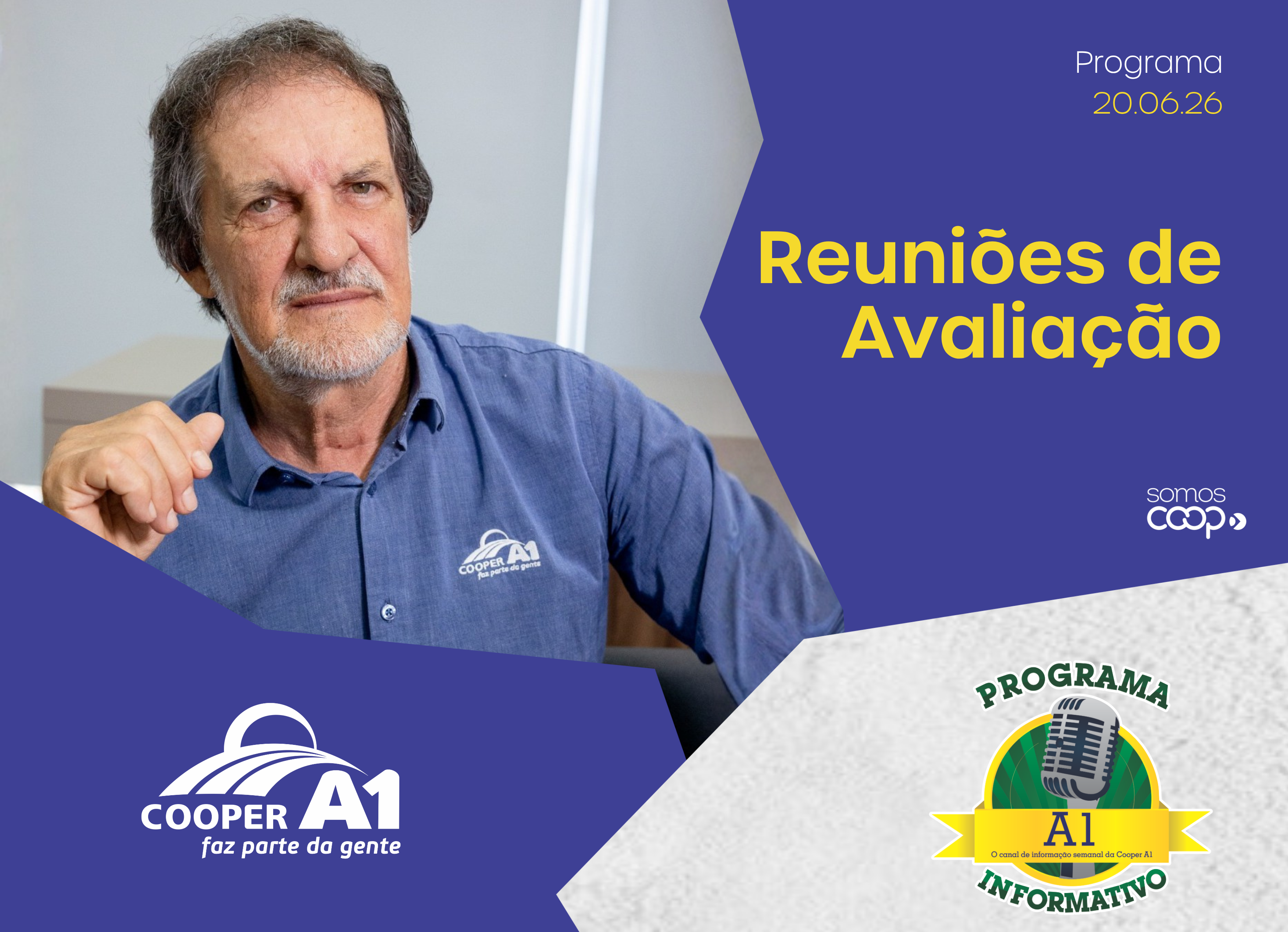 INFORMATIVO A1 20.06.26: Reuni&otilde;es de Avalia&ccedil;&atilde;o