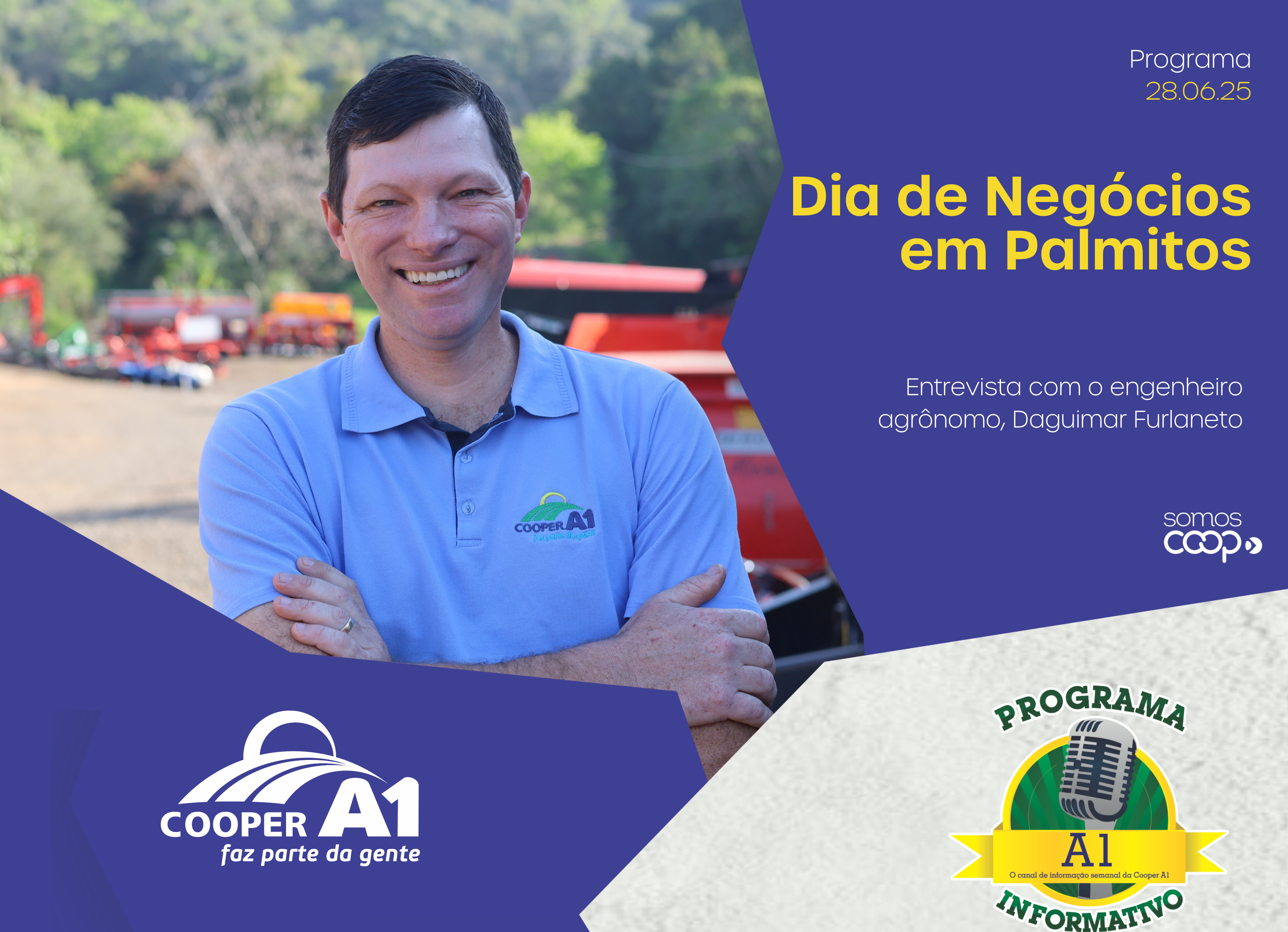 INFORMATIVO A1 28.06.25: Dia de Negócios em Palmitos