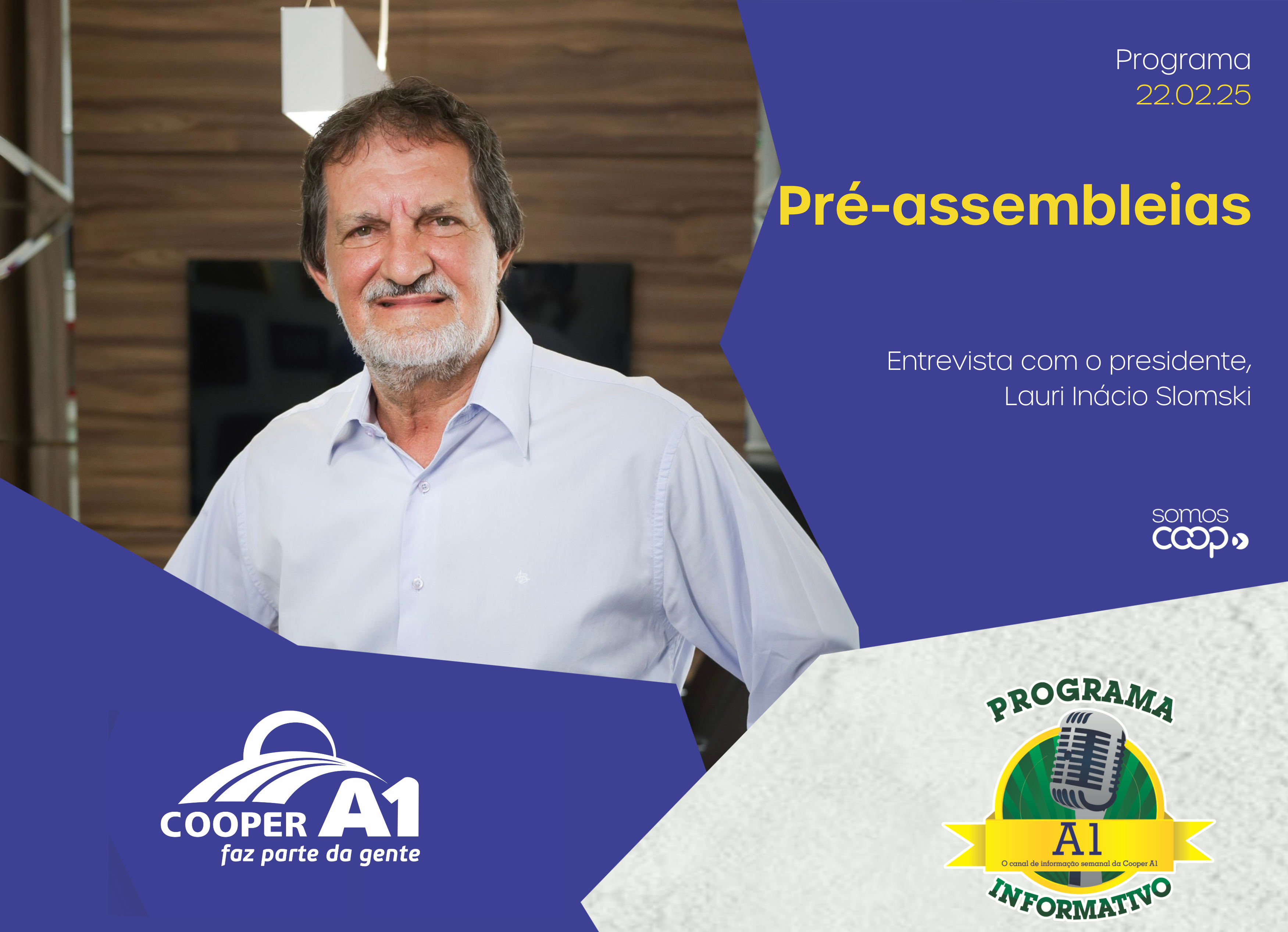 INFORMATIVO A1 22.02.25: Pré-assembleias  