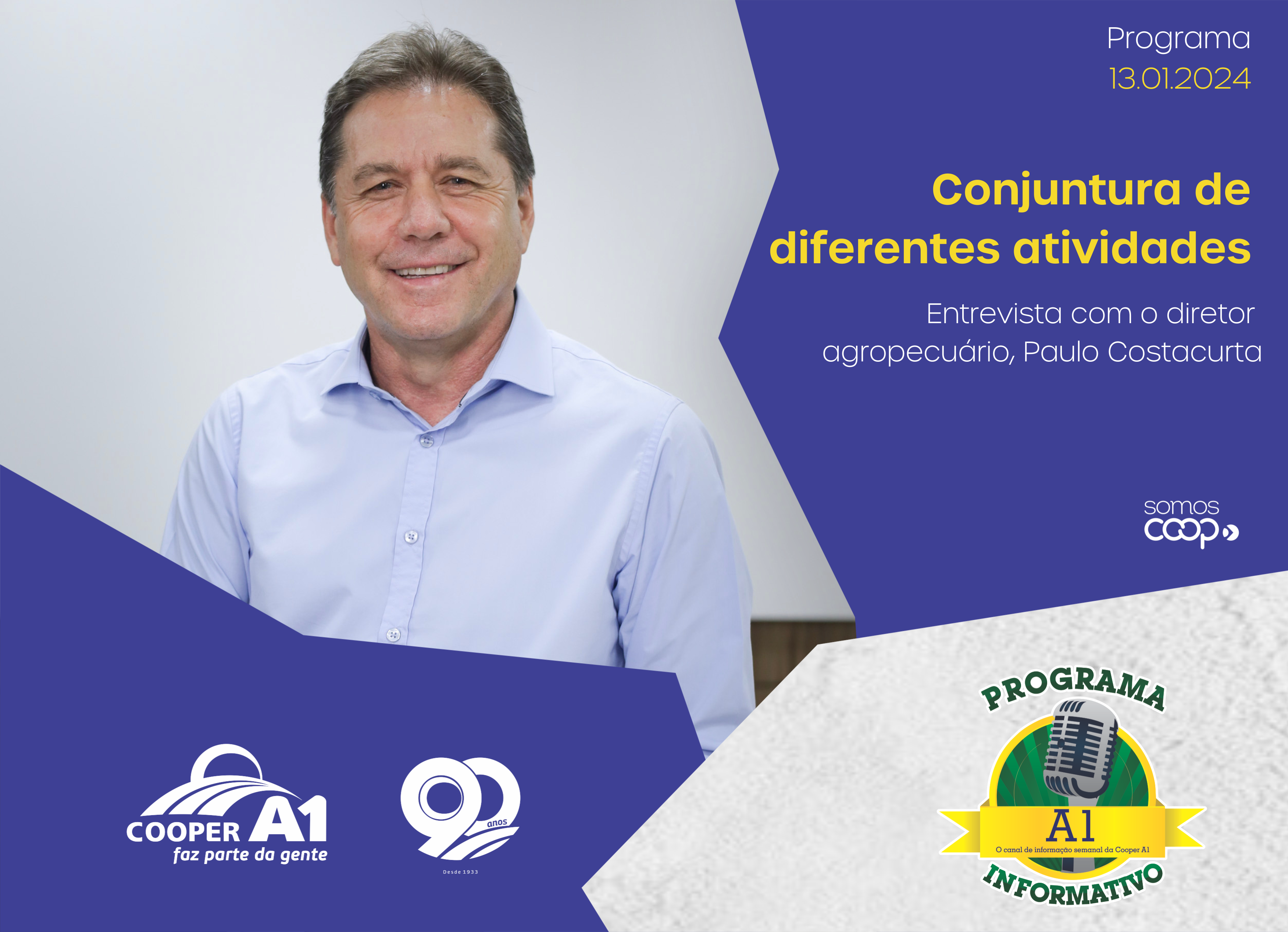 INFORMATIVO A1 13.01.24: Conjuntura de diferentes atividades 